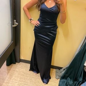 Navy Blue Gown